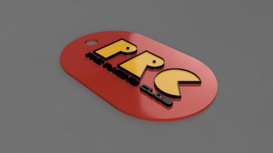 Pac Racing Club keychain (Ridge Racer Type 4)