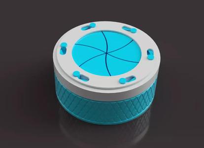 Mechanical Iris Box - 3d printable