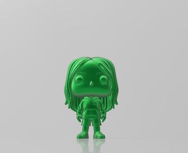 Billie Eilish 2017 – Stylized Collectible 3D Model