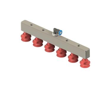 6-Suction Cup Vacuum Manifold for DIY Robot Grippers