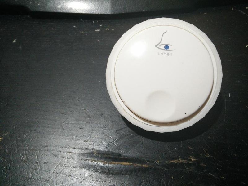 Linbell Battery-less doorbell Euro mounting plate