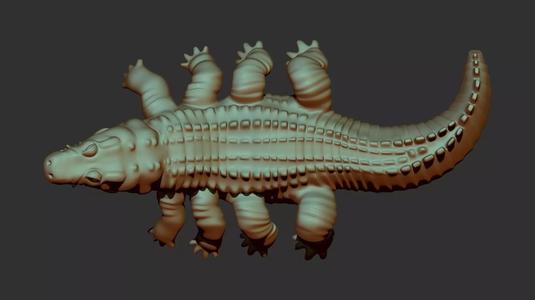 Crocodile 3d print alligator