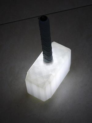 Thor's hammer Mjolnir Lamp