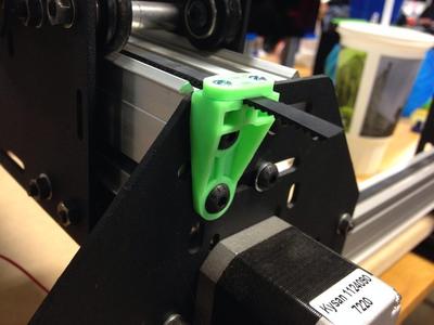 ShapeOko II Outside Belt Clamp - Add an inch of travel to your Oko!