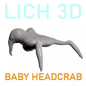 Baby Headcrab STL 3D PRINT