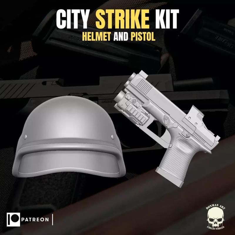 City Strike Kit for action figures