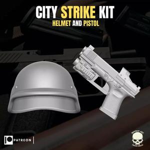 City Strike Kit for action figures