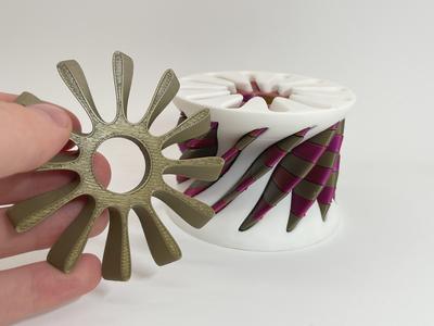 Spiral Coaster Set -- Satisfying Vortex Fidget