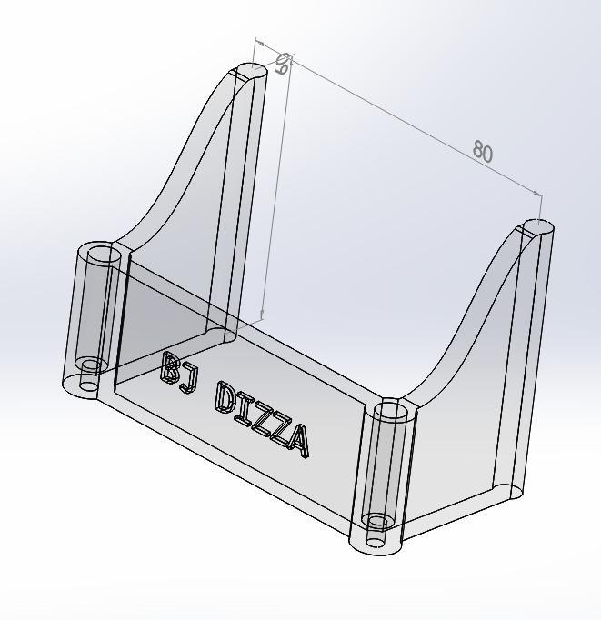 Flashforge Creator Pro 2016 Filament Holder Upgrade