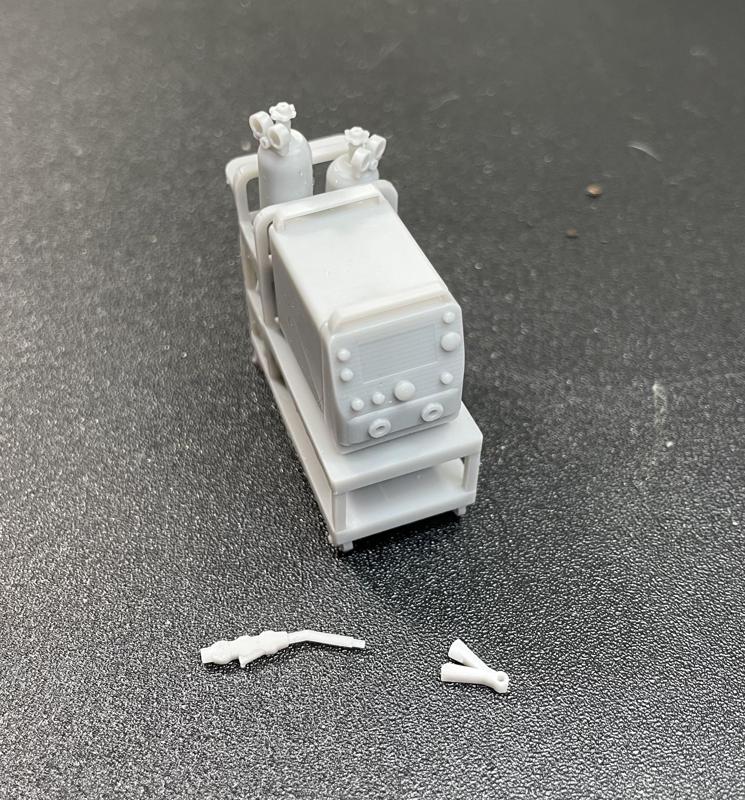 Welder Setup Diorama Display 1-25 Scale Model Parts