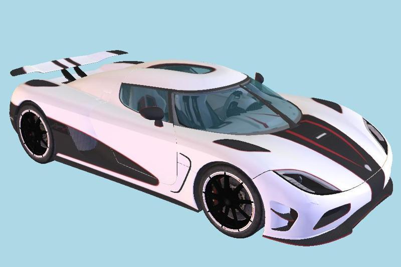 Koenigsegg Car Agera R 2013 3D Model - Printable