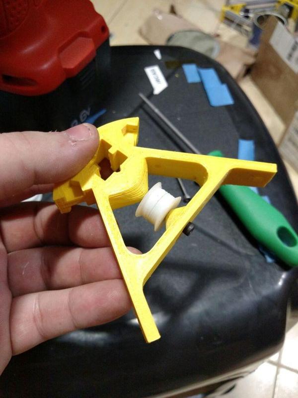 Kossel mini - 3DPrinted flange idler