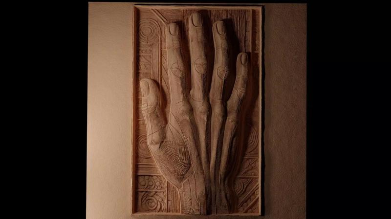 hand CNC 3d Print High Relief Sand Casting