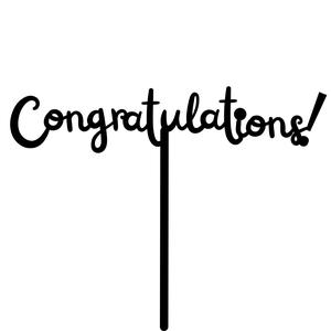 CONGRATULATIONS TOPPER