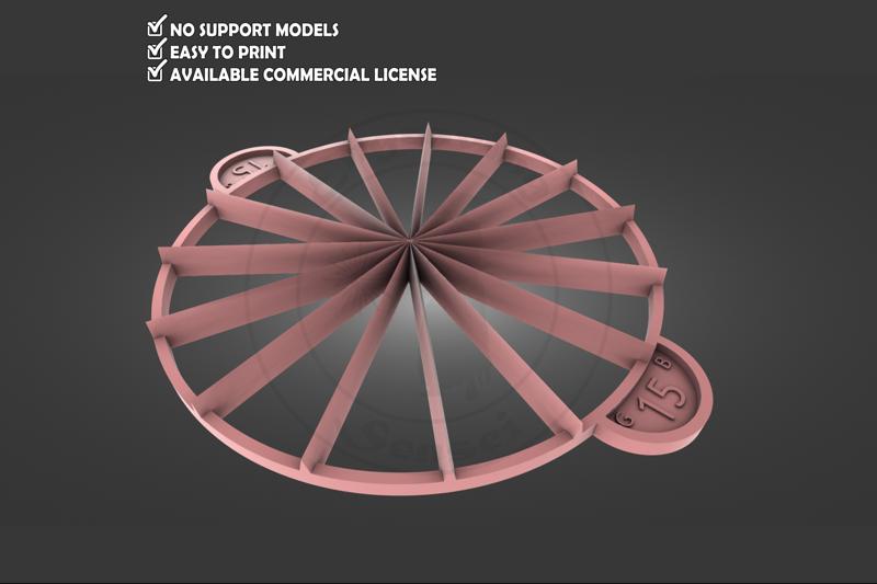 Cake Cutter 15 Pieces