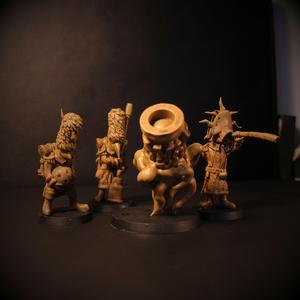Stump Gun and Crew