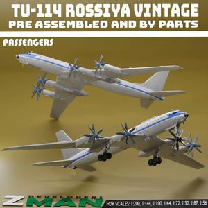 Tupolev Tu-114 Rossiya PASSENGERS