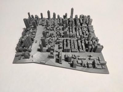 3D Model of Manhattan Tile 38