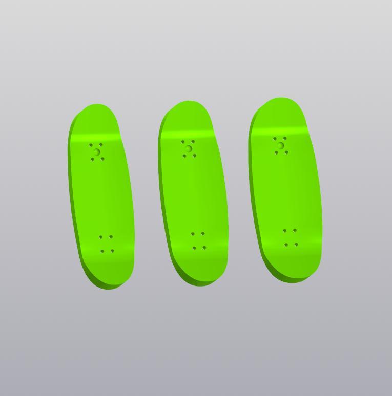 Shapes for High Fingerboard Mold