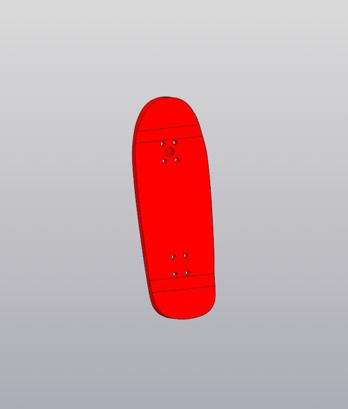 Pool 32mm shape for low fingerboard mold