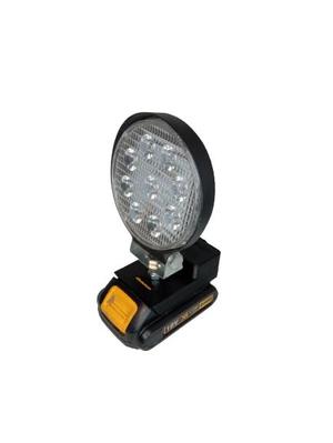 DeWalt 18V XR battery adapter work lamp halogen