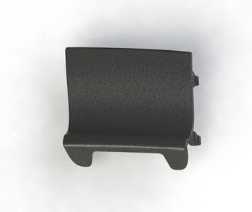Audi A3 II 8P 2008-2012 Rear bumper plug. OEM Number 8P0807441