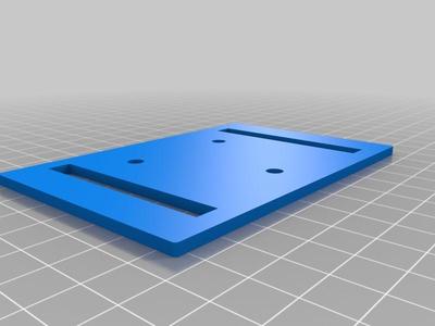 G18c Holster Straight Plate to attach to belt