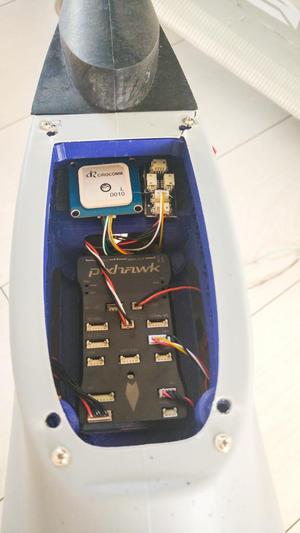 Ranger Ex / Quanum Observer under wing plate frame auto pilot