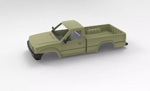 Printable MAZDA B SERIES REGULAR CAB 3D print