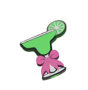 Margarita with Bow Straw Topper 2 sizes 3MF File included
