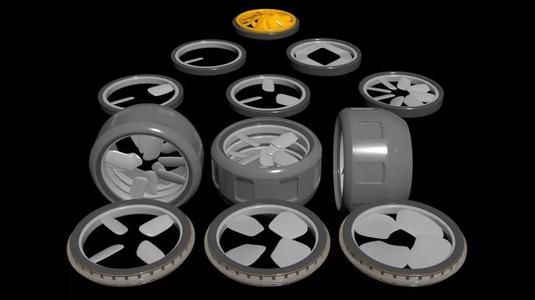 Modular - Rim Driven - Electric Thruster 02 - Concept