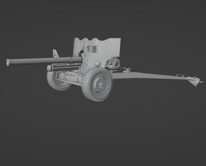 USM1 - 57mm Anti Tank - 1:16/1:6 or 1/35