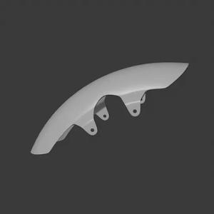 Mudguard mt07 custom gen1