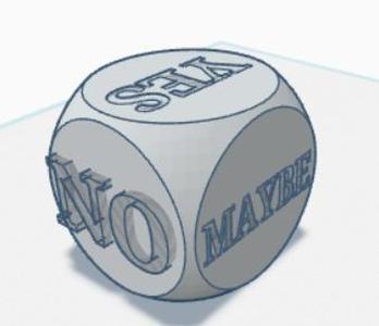 Cube of Decision (Yes/No/Maybe)