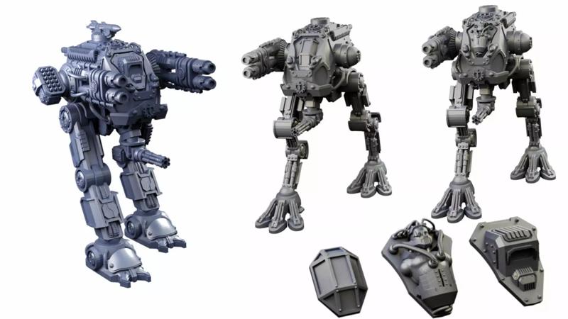 Iron Strider Sentinel Weapons Platform Wargame Proxy