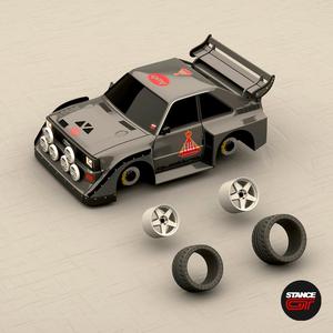 Audi QUATTRO S1 S1 Rally car | MODEL KIT CAR