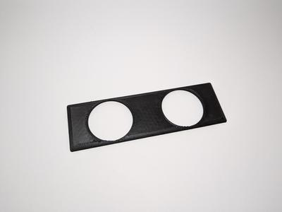 52mm round instrument display holder universal