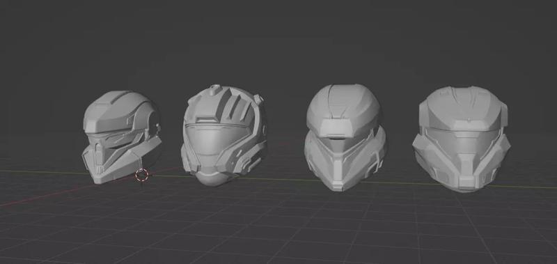 Jazwares Halo Spartan Collection Attachments set 1