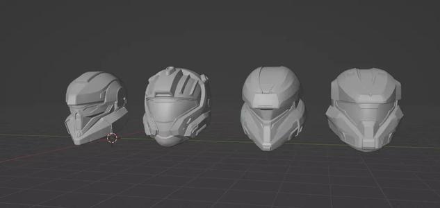 Jazwares Halo Spartan Collection Attachments set 1
