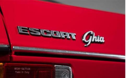 Ford Escort MK II Ghia 1.3 Rear Badge (Logo) Emblem