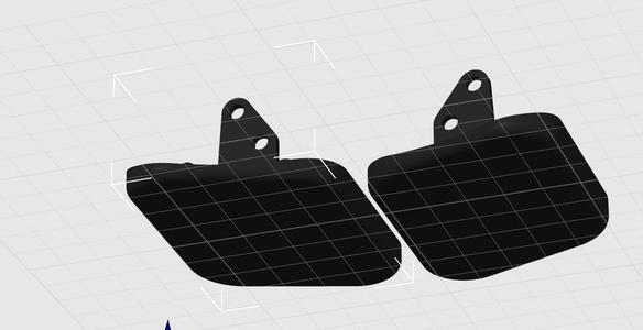 Headlight washers covers golf 4