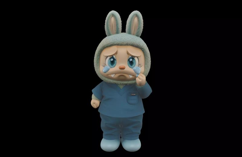 Labubu Hospital Figure