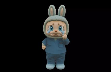 Labubu Hospital Figure