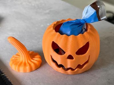 Mini Pumpkin Bowl for Halloween 