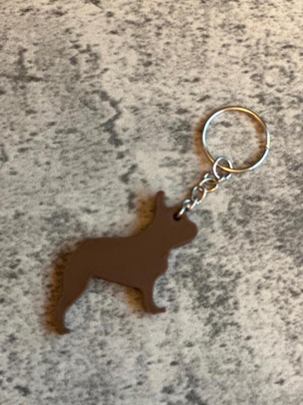 French Bulldog, Dog Keyring