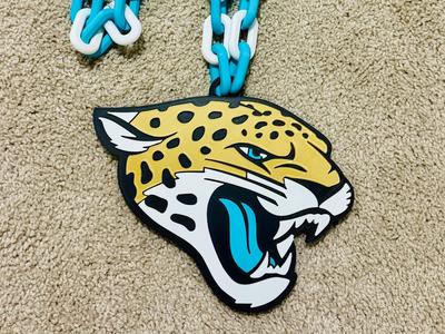 Jacksonville Jaguars oversized logo chain / sign
