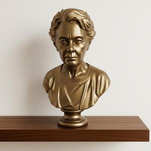 Marie Curie Bust Polish French Scientist Nobel Laureate