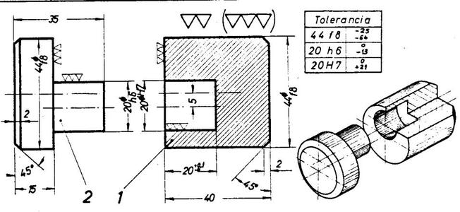 ECCENTRIC SETTING (PRACTICE 69) MACHINE TOOL