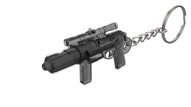 Keychain - EE-4  Blaster Cannon - Star Wars - Printable - STL