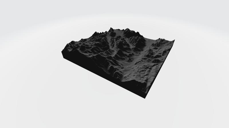 🗻 Mount Sinai (Egypt) - 3D Map